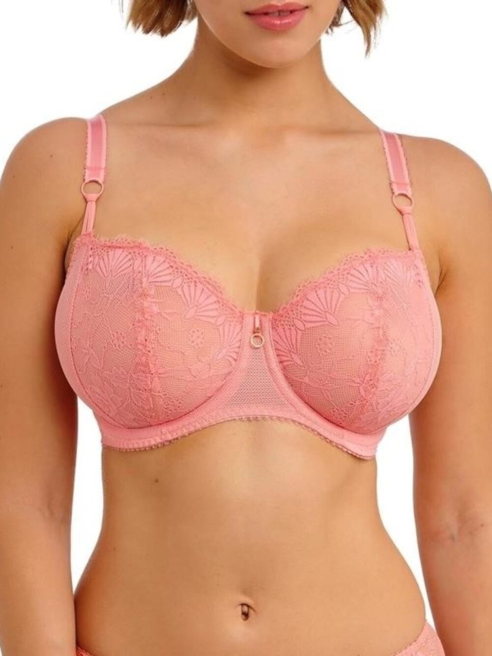 Freya ✨ Fascinate Balconette Bra Peach 28H NWT AA403107PEH